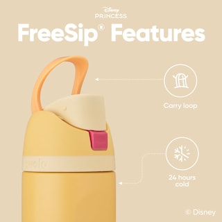 Foto 3 | Botella De Agua Owala Disney Princess Freesip 700 Ml De Acero Inoxidable - Venta Internacional.