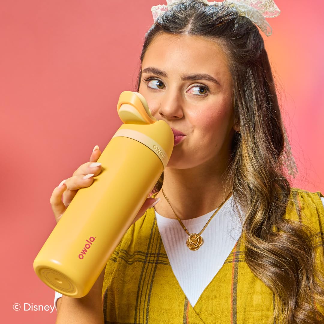 Foto 6 | Botella De Agua Owala Disney Princess Freesip 700 Ml De Acero Inoxidable - Venta Internacional.