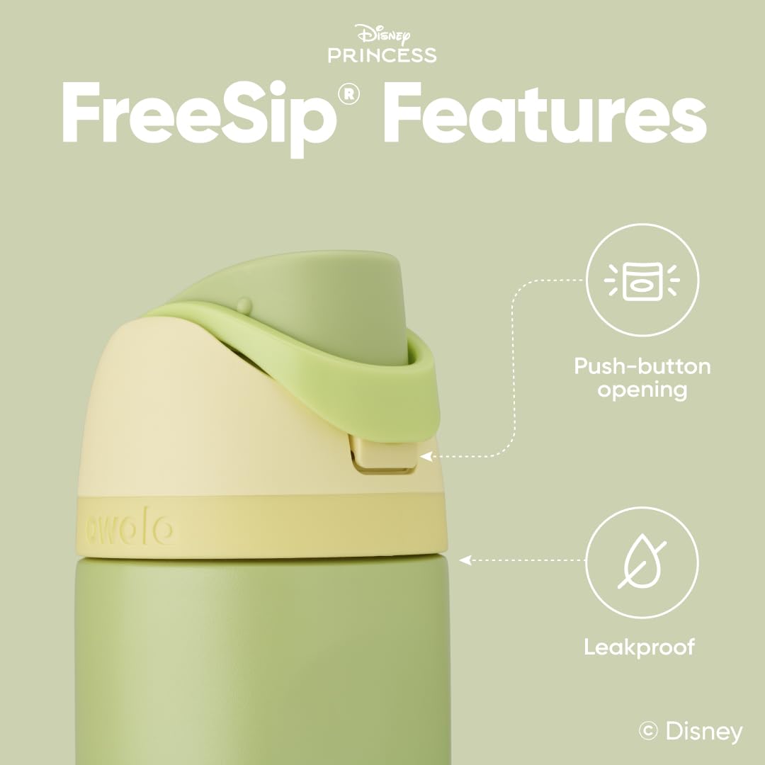Foto 4 | Botella De Agua Owala Disney Princess Freesip 700 Ml De Acero Inoxidable - Venta Internacional.