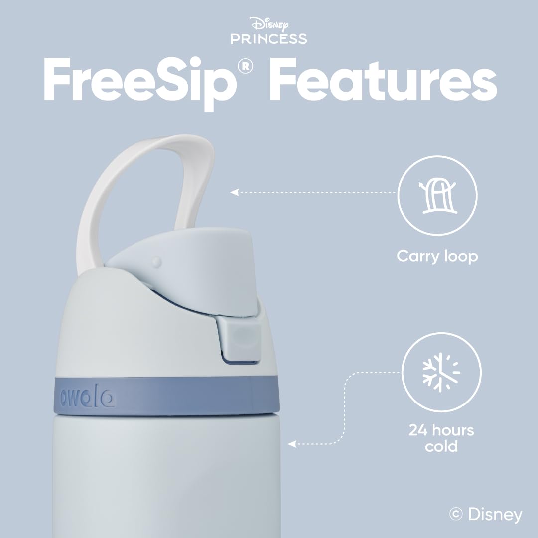 Foto 4 pulgar | Botella De Agua Owala Disney Princess Freesip 700 Ml Stainless S - Venta Internacional.