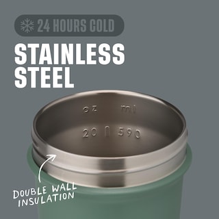 Foto 3 | Blender Bottle Strada Sleek Shaker Cup, 750 Ml, Color Gris - Venta Internacional.