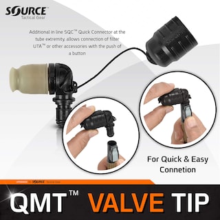Foto 5 | Bite Valve Source Tactical Exclusive Helix High-flow Black - Venta Internacional.