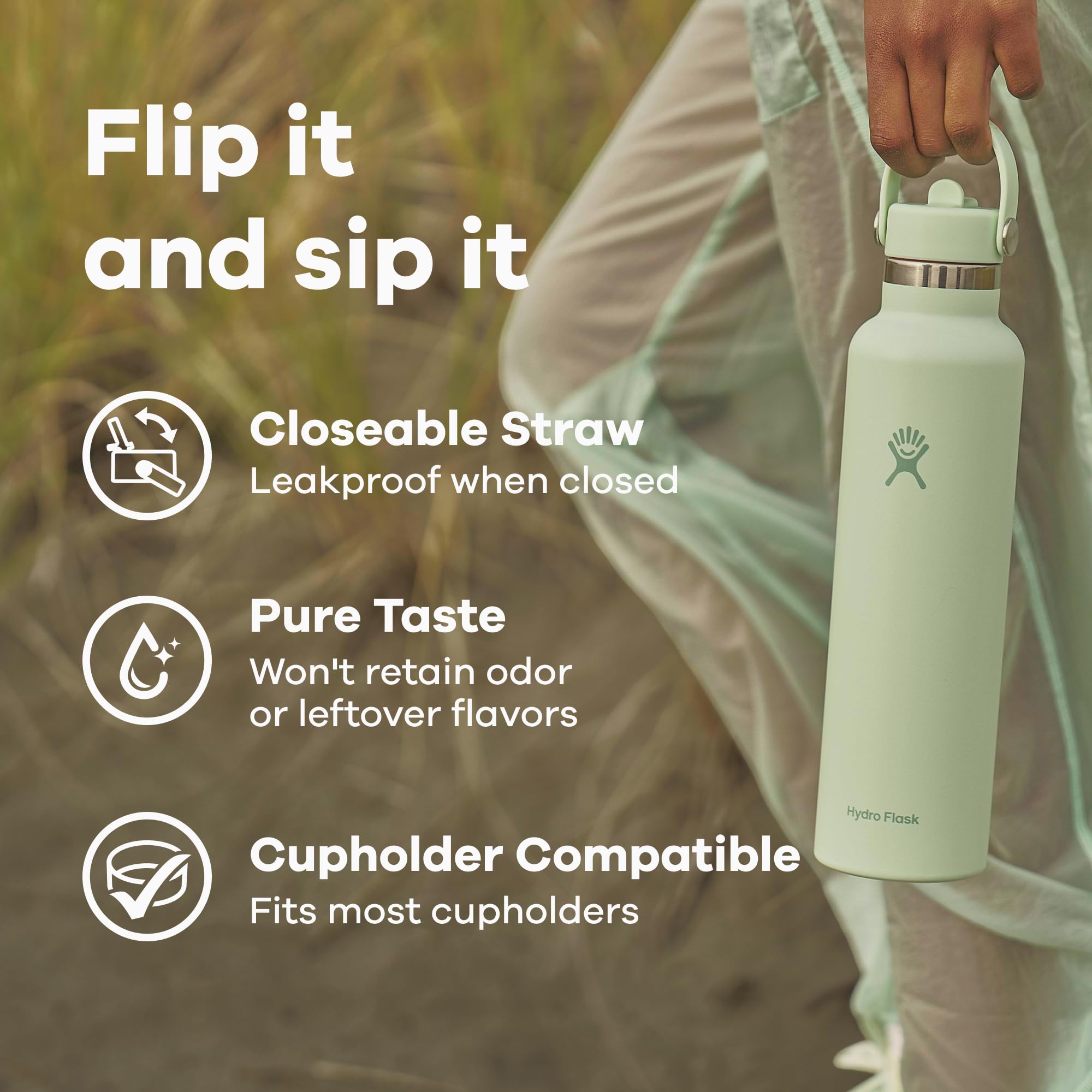 Foto 4 pulgar | Botella De Agua Hydro Flask Standard Flex Straw Cap 700 Ml - Venta Internacional.