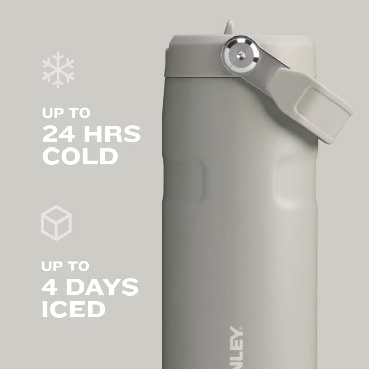 Foto 3 | Botella De Agua Stanley Iceflow Flip Straw 2.0 710 Ml De Acero Inoxidable - Venta Internacional.