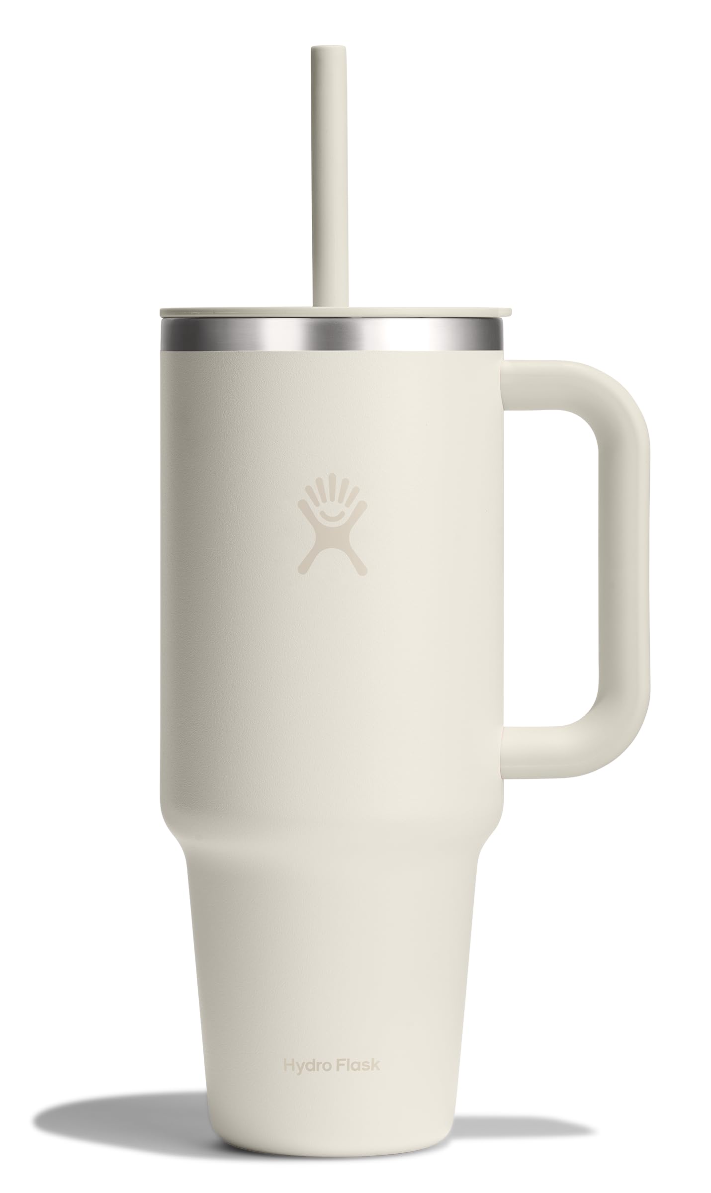 Foto 2 pulgar | Vaso Hydro Flask Travel De 1,2 L Con Asa, Tapa Y Color Marfil Pajizo - Venta Internacional.