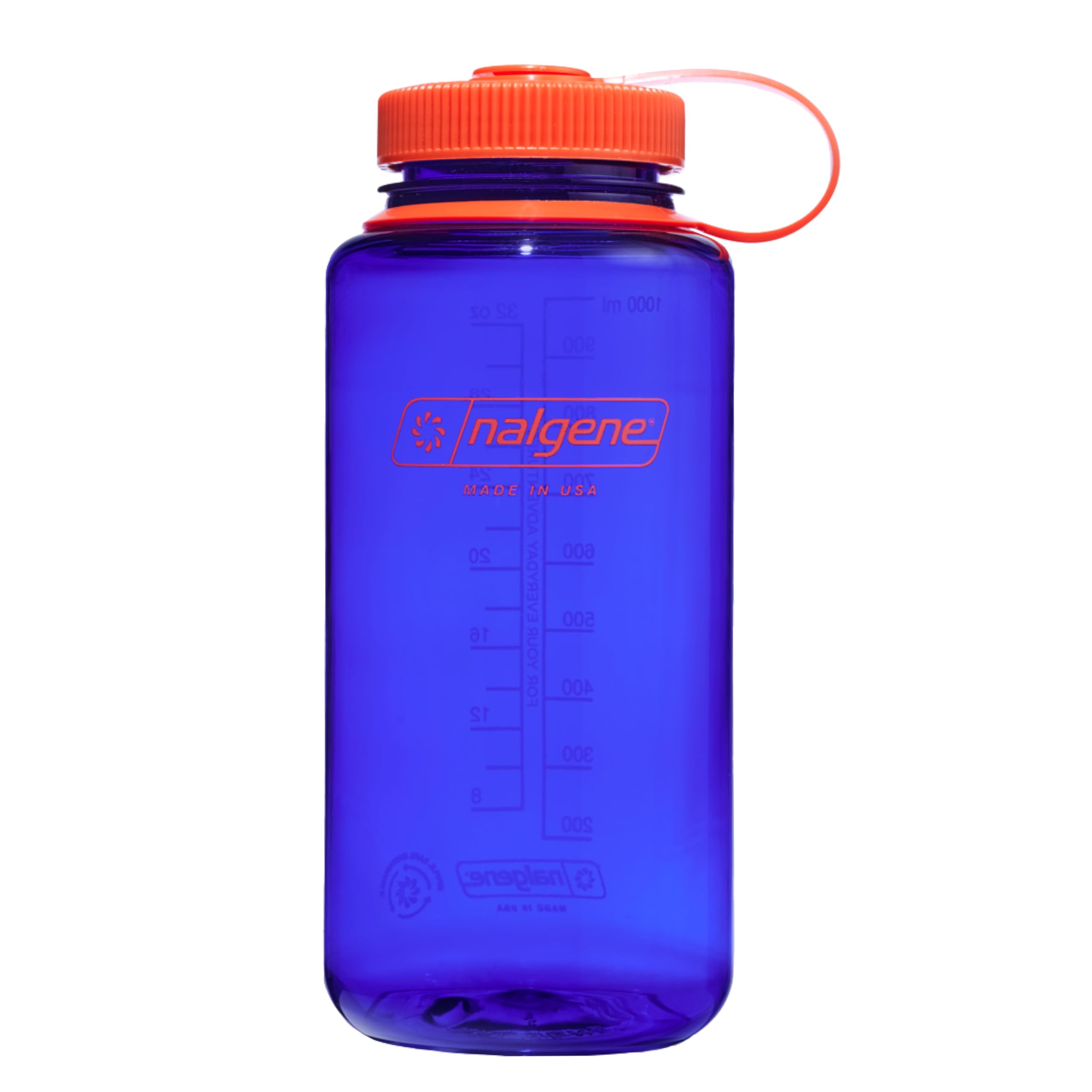 Botella De Agua Nalgene Lightweight Sustain Tritan 1l Periwinkle - Venta Internacional.