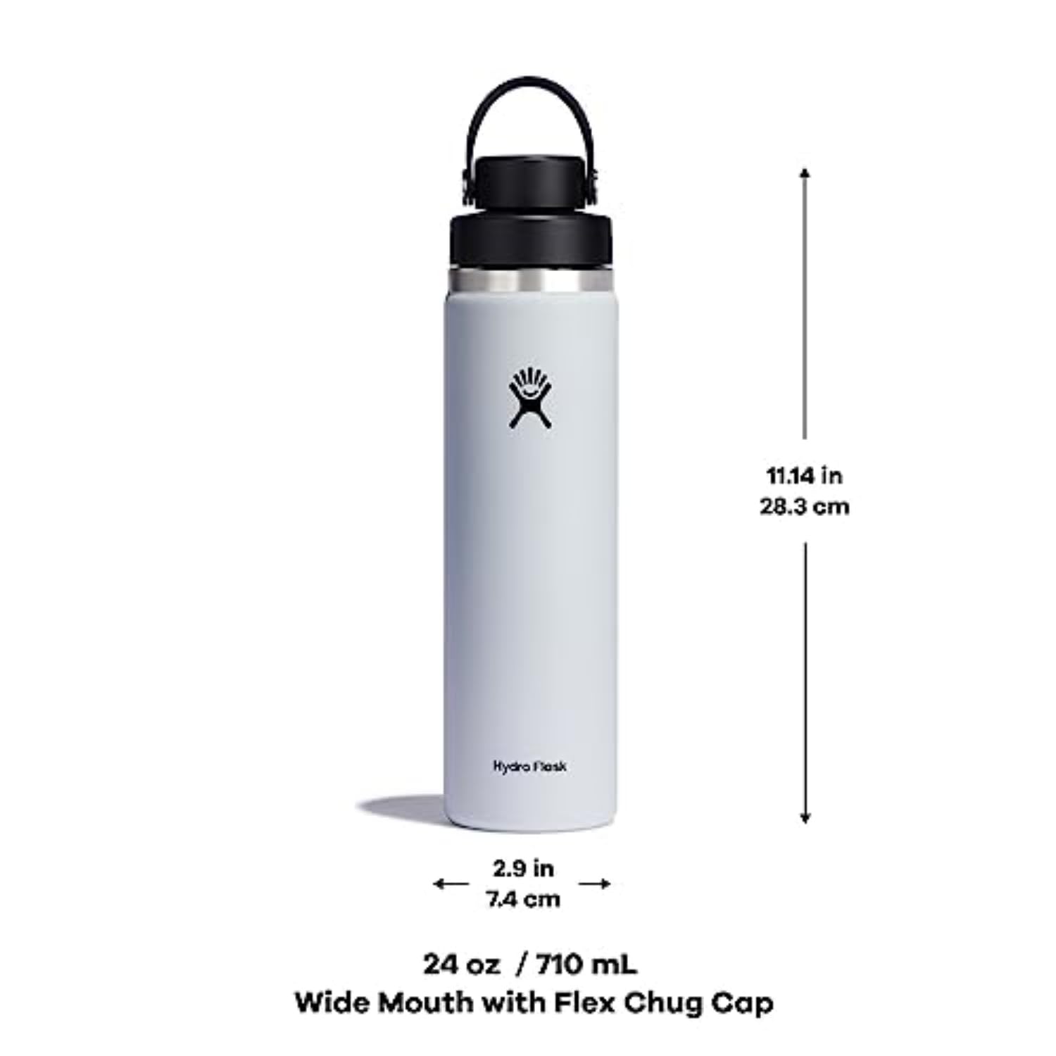 Foto 4 pulgar | Botella De Agua Hydro Flask Con Aislamiento De Acero Inoxidable De 700 Ml - Venta Internacional.