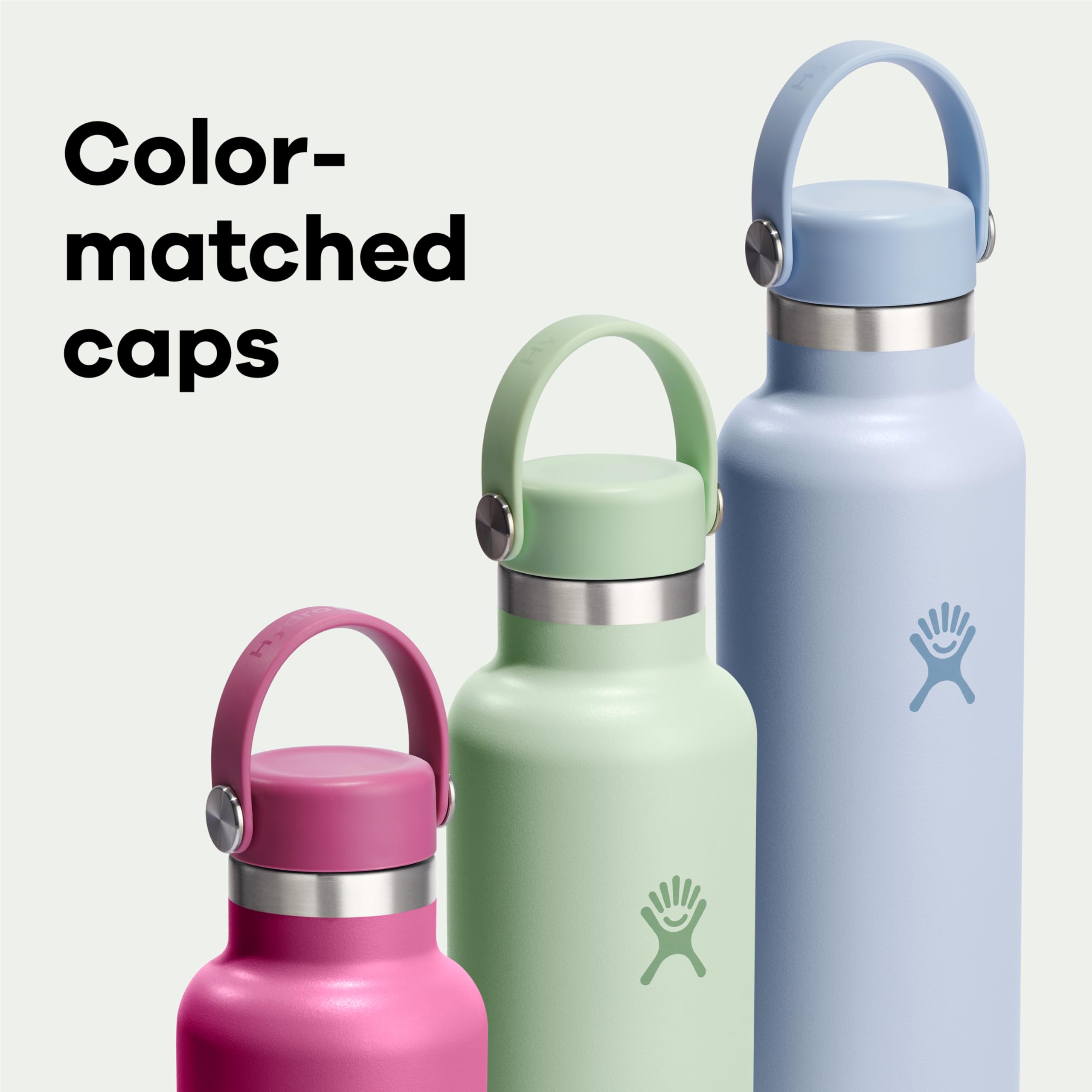 Foto 4 pulgar | Botella De Agua Hydro Flask Standard 620 Ml Trillium Pink - Venta Internacional.
