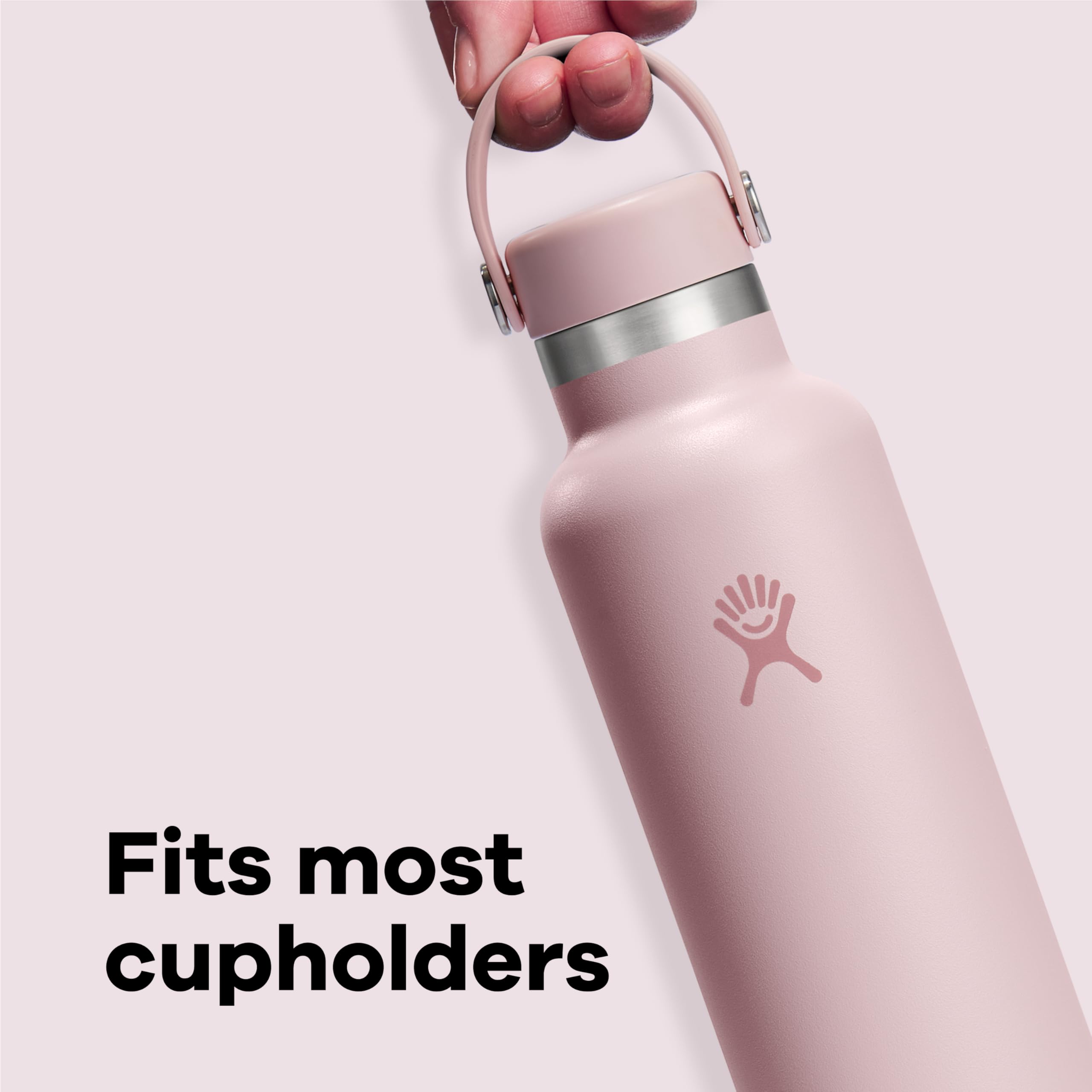 Foto 5 | Botella De Agua Hydro Flask Standard 620 Ml Trillium Pink - Venta Internacional.