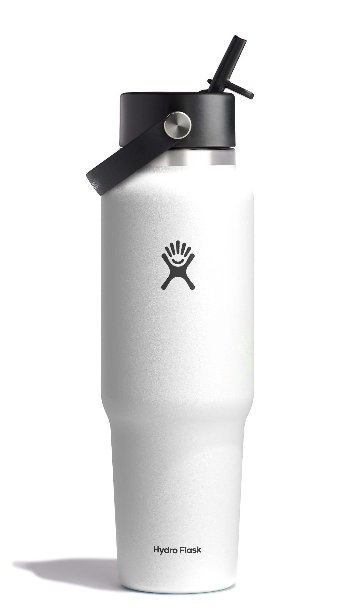 Foto 2 pulgar | Botella De Viaje Hydro Flask Wide Flex Straw 1.2 L Blanca - Venta Internacional.