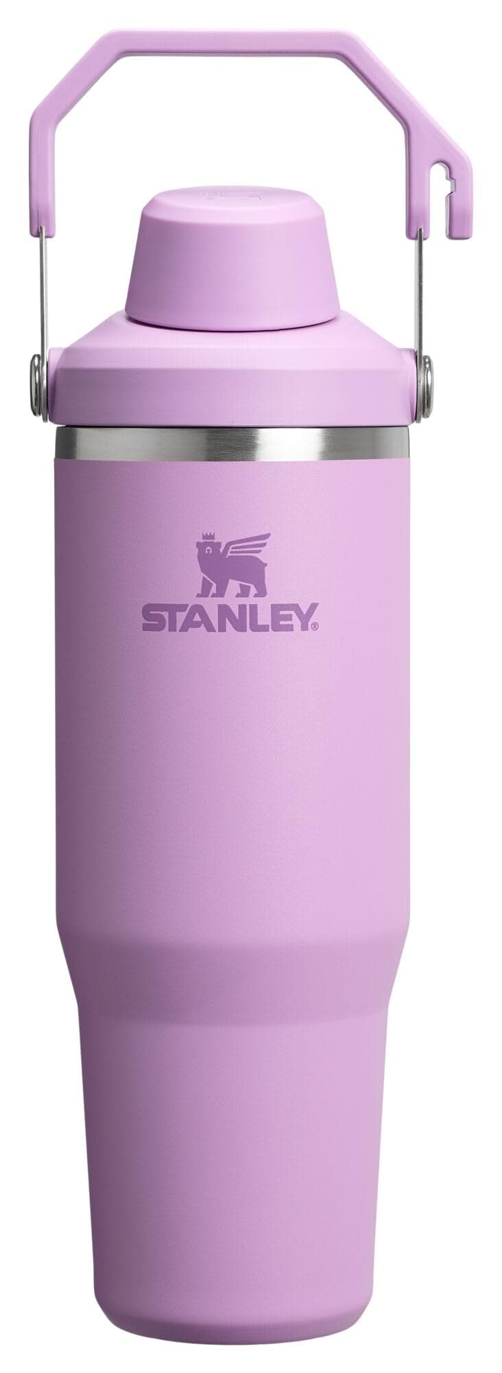 Vaso Stanley Iceflow 2.0 Fast Flow De 900 Ml, Color Lila Con Asa - Venta Internacional. $1,064