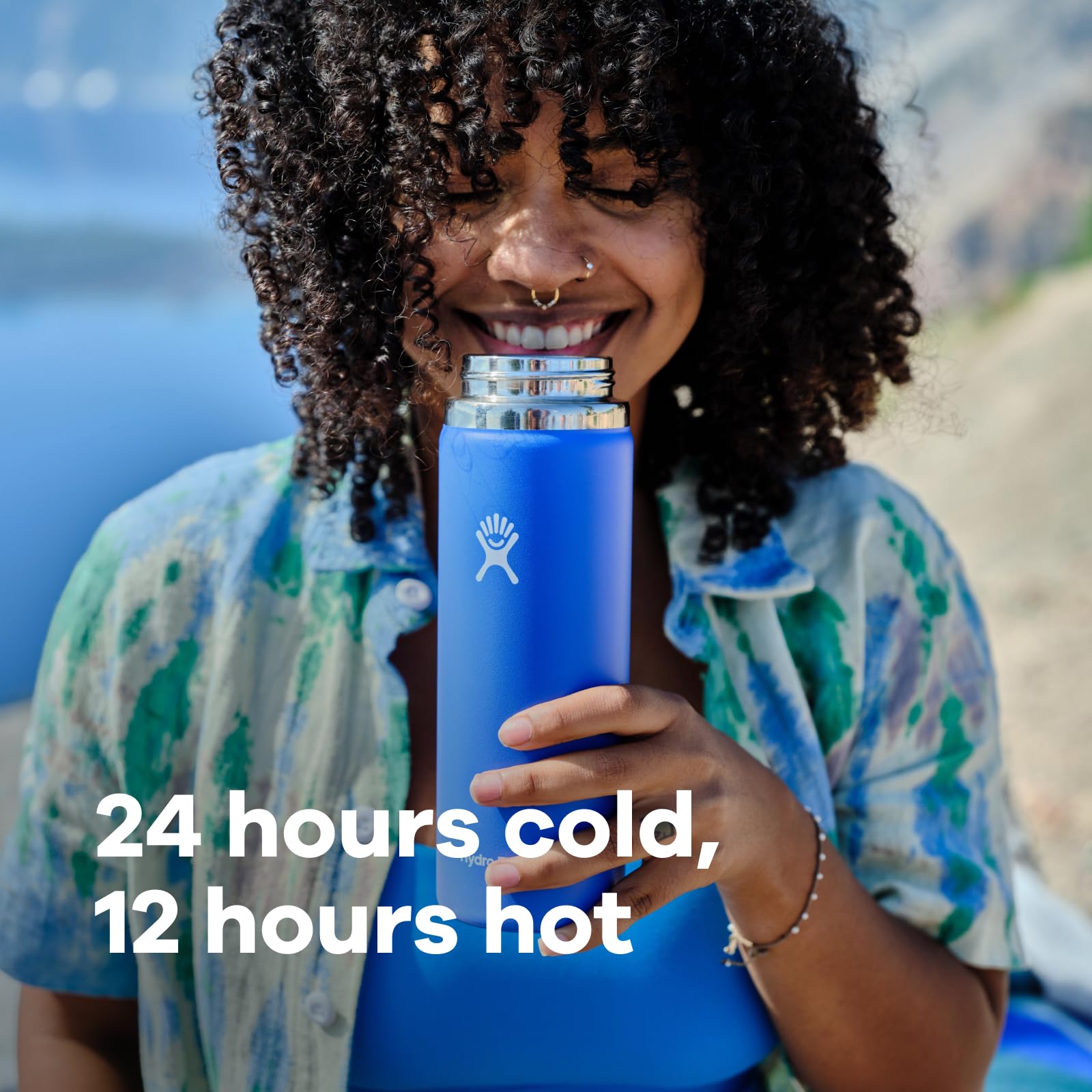 Foto 5 pulgar | Botella De Agua Hydro Flask Fossil, Boca Ancha, 600 Ml - Venta Internacional.