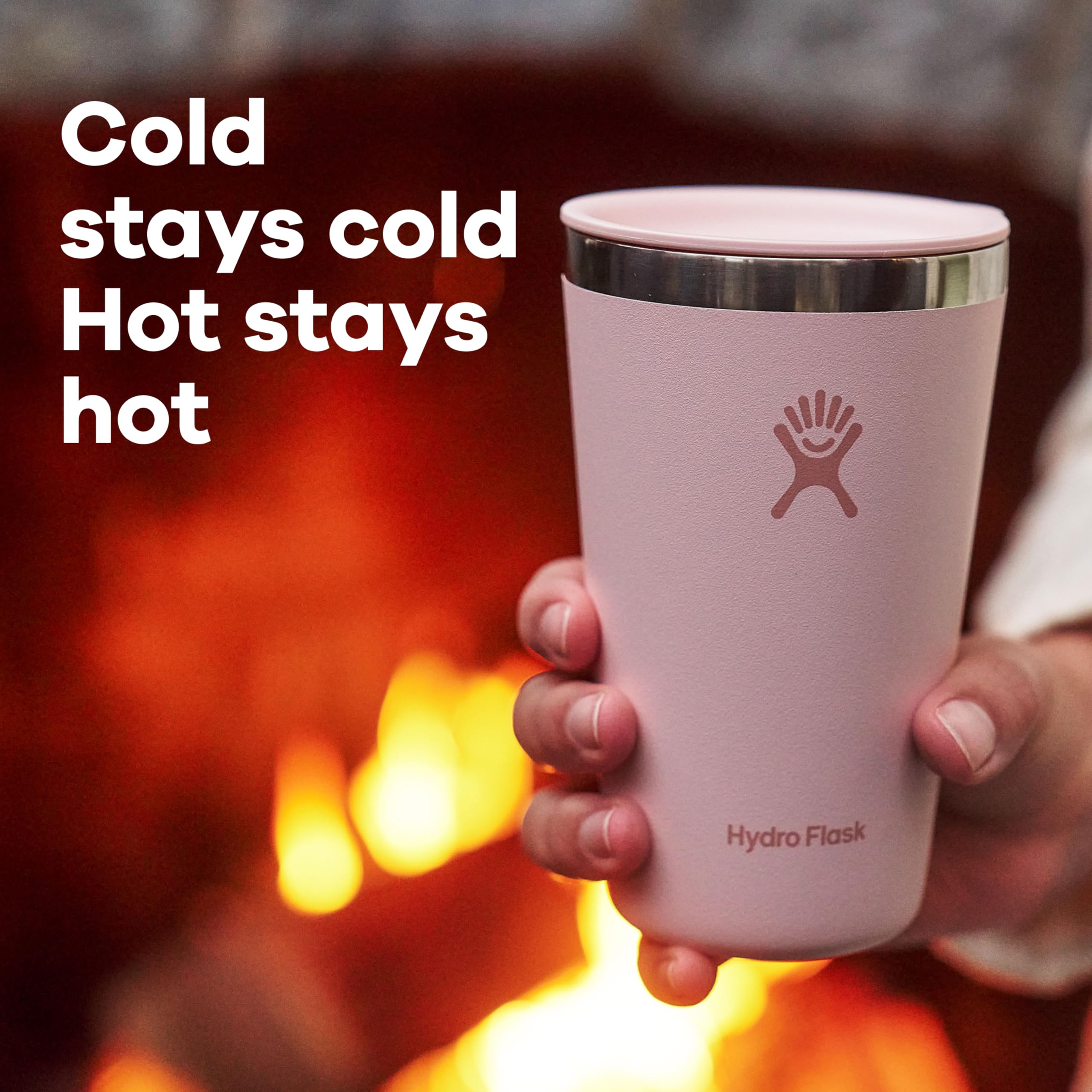 Foto 5 pulgar | Vaso Hydro Flask All Around De 590 Ml Con Tapa A Presión, Color Agave - Venta Internacional.