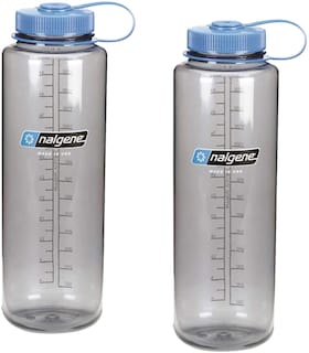 Foto 1 | Botella Nalgene Silo Tritan De 1,4 L (paquete De 2) Con Tapa Azul Gris - Venta Internacional.