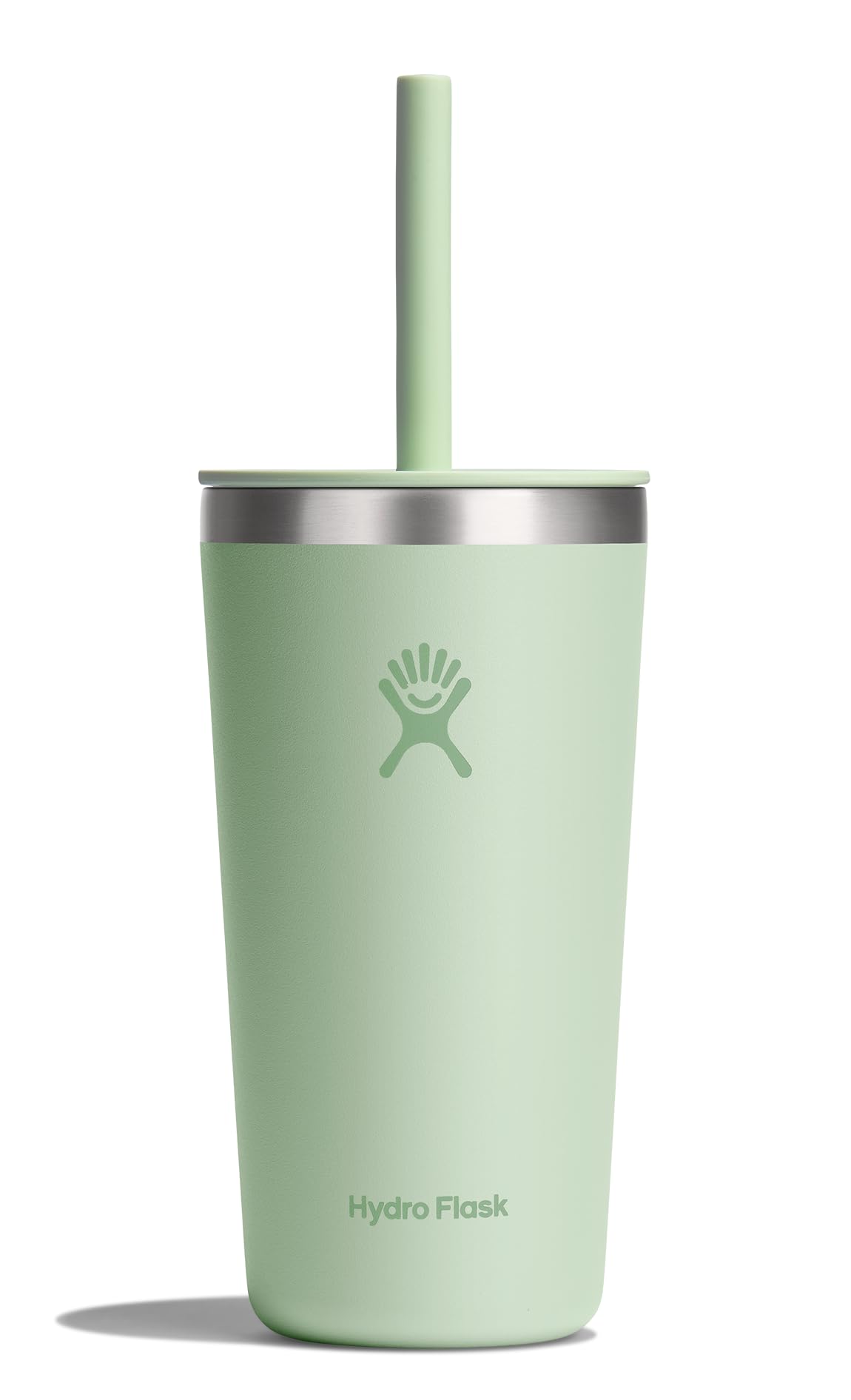 Foto 1 | Vaso Hydro Flask All Around De 600 Ml Con Tapa Con Pajita, Color Aloe - Venta Internacional.