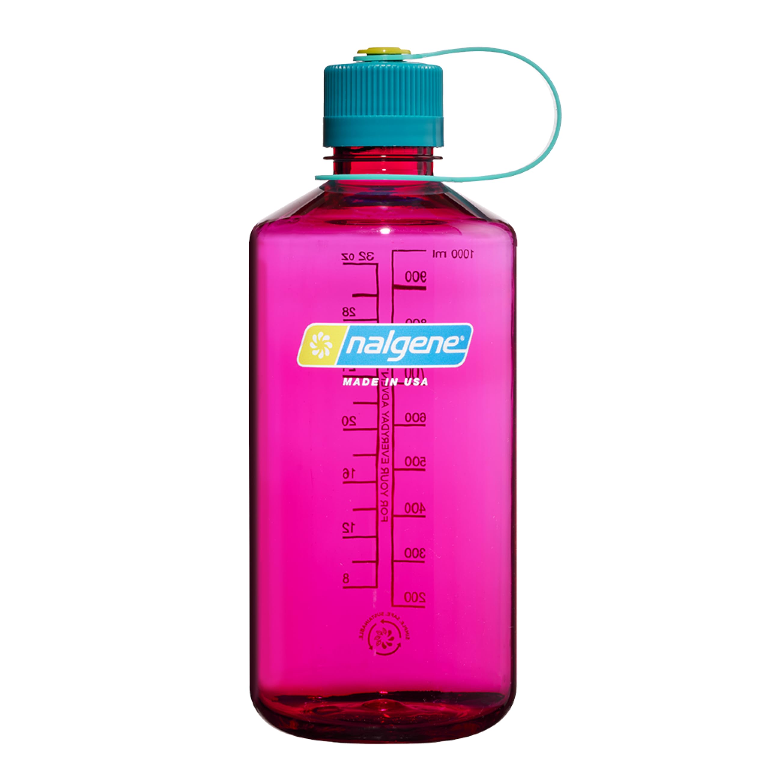 Botella De Agua Nalgene Sustain Tritan Sin Bpa, 946 Ml, Berenjena - Venta Internacional.