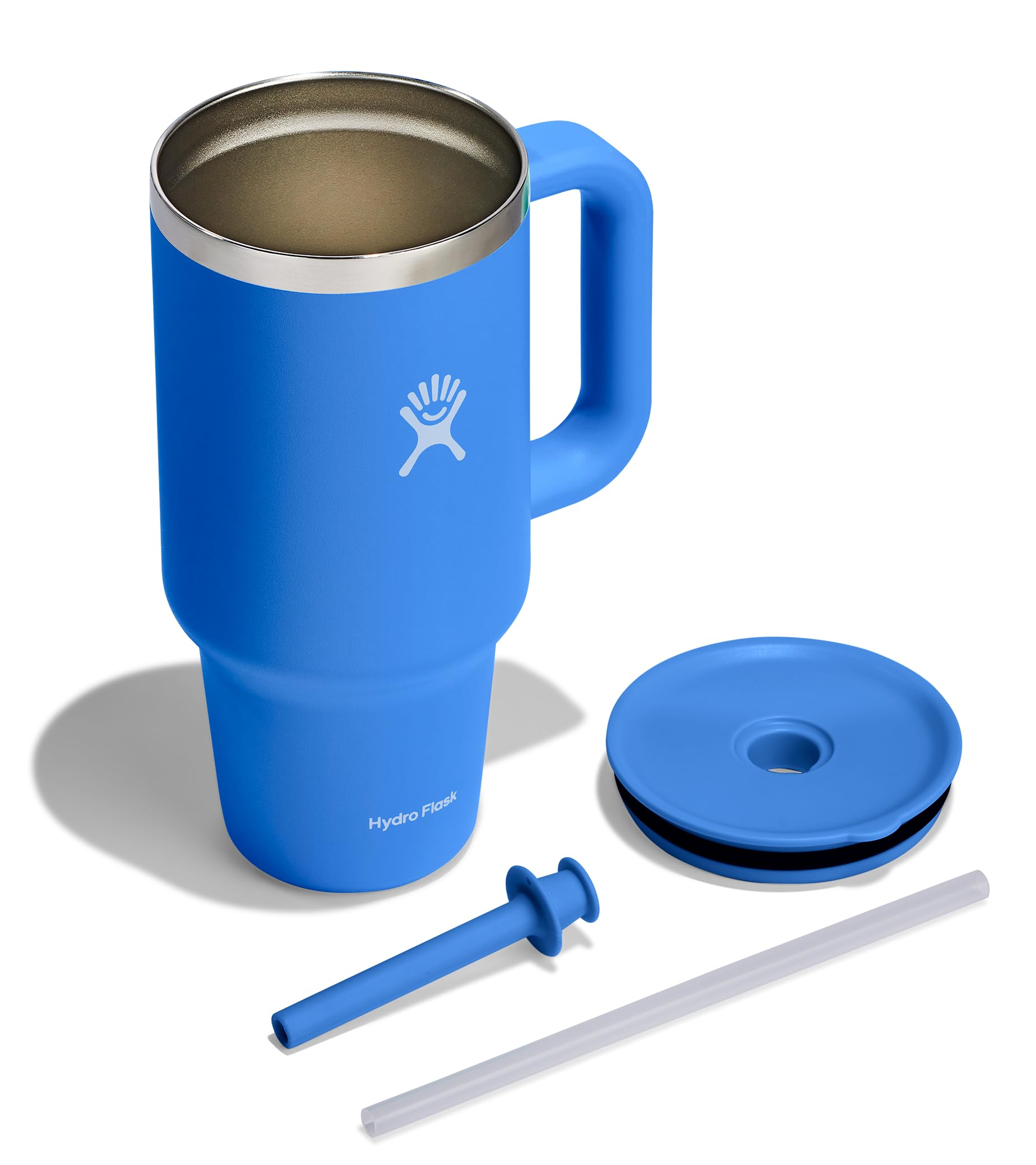 Foto 8 pulgar | Vaso De Viaje Hydro Flask Con Aislamiento De 946 Ml Con Asa Y Pajita - Venta Internacional.