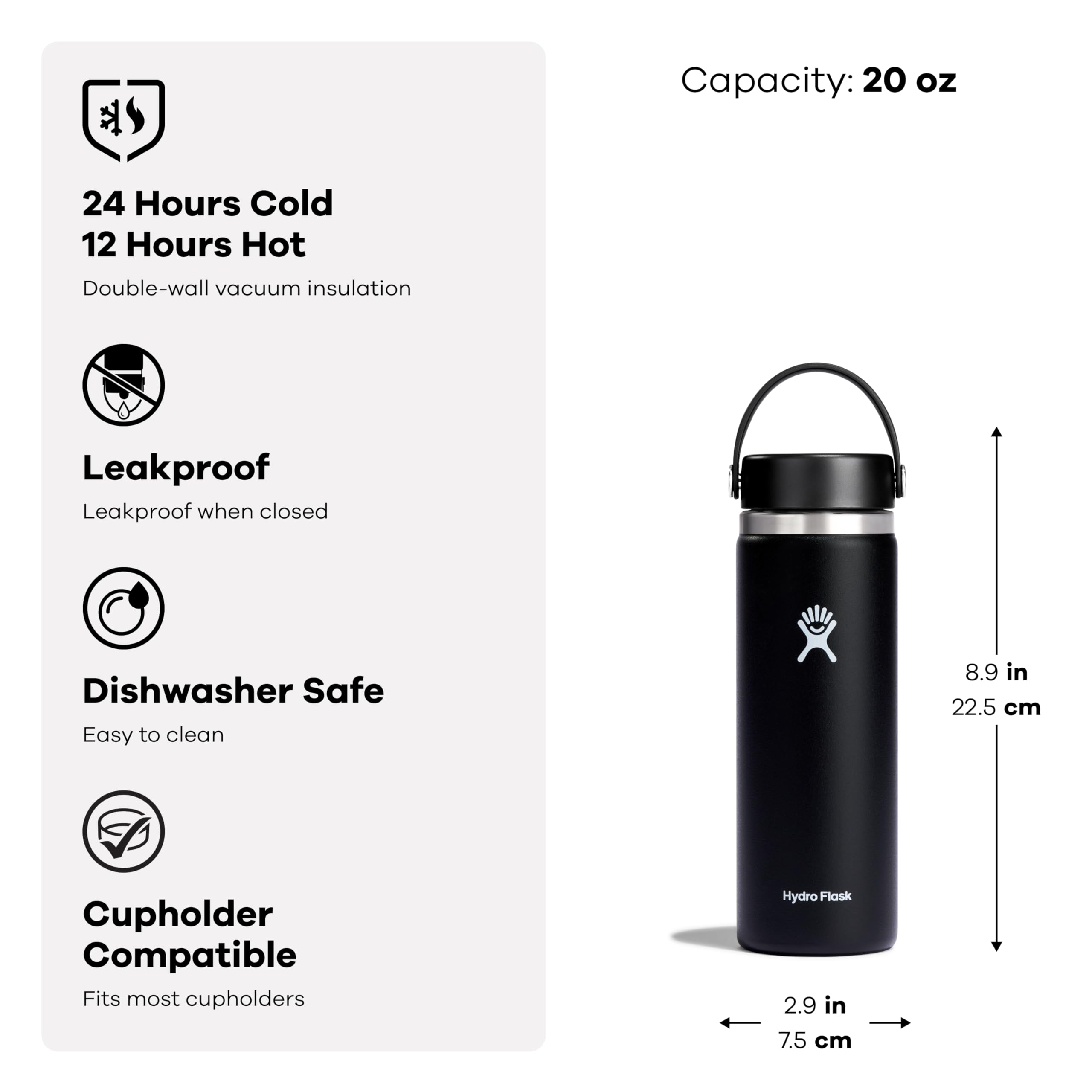 Foto 3 pulgar | Botella De Agua Hydro Flask Wide Flex Cap 600 Ml Agave - Venta Internacional.