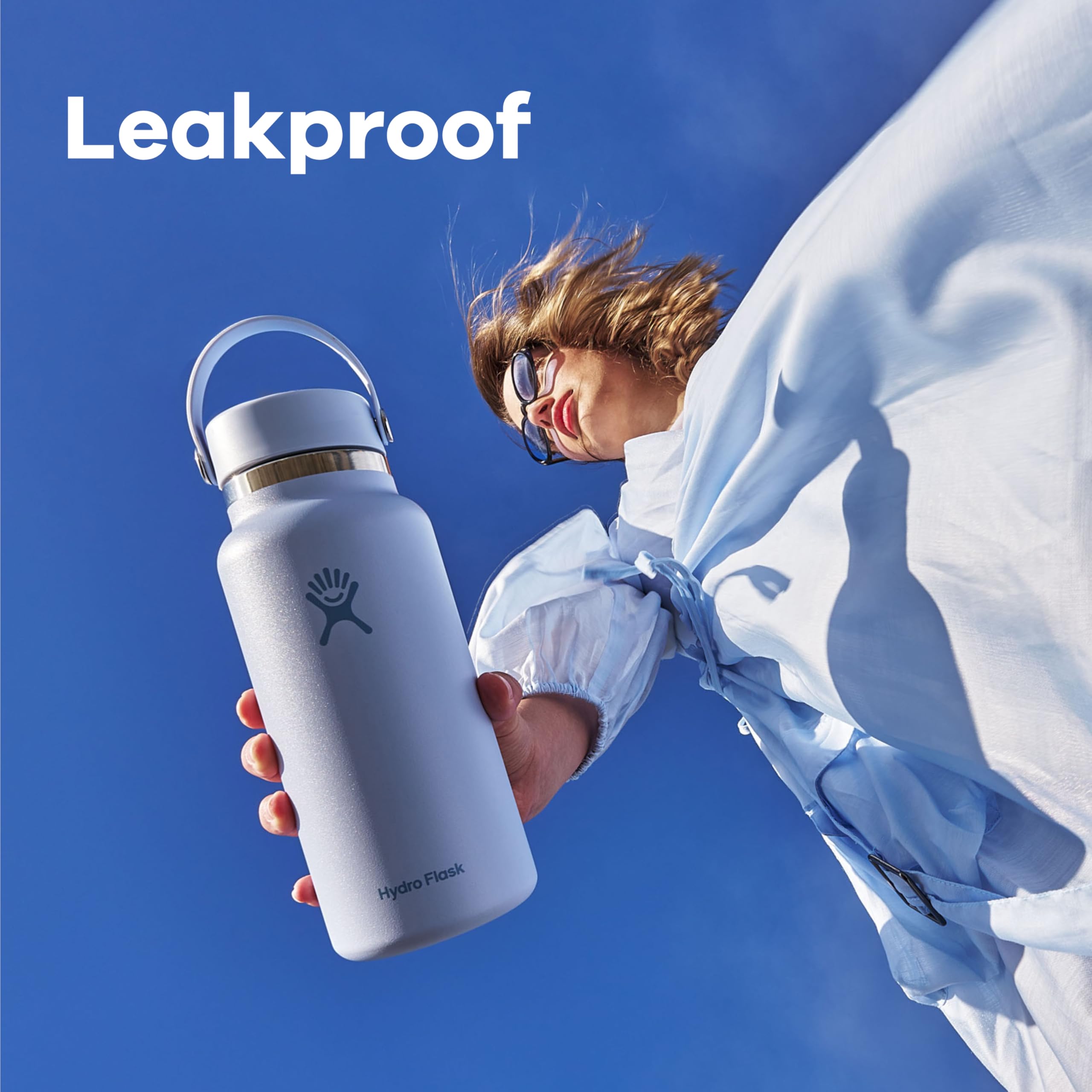 Foto 4 | Botella De Agua Hydro Flask Wide Flex Cap 600 Ml Agave - Venta Internacional.