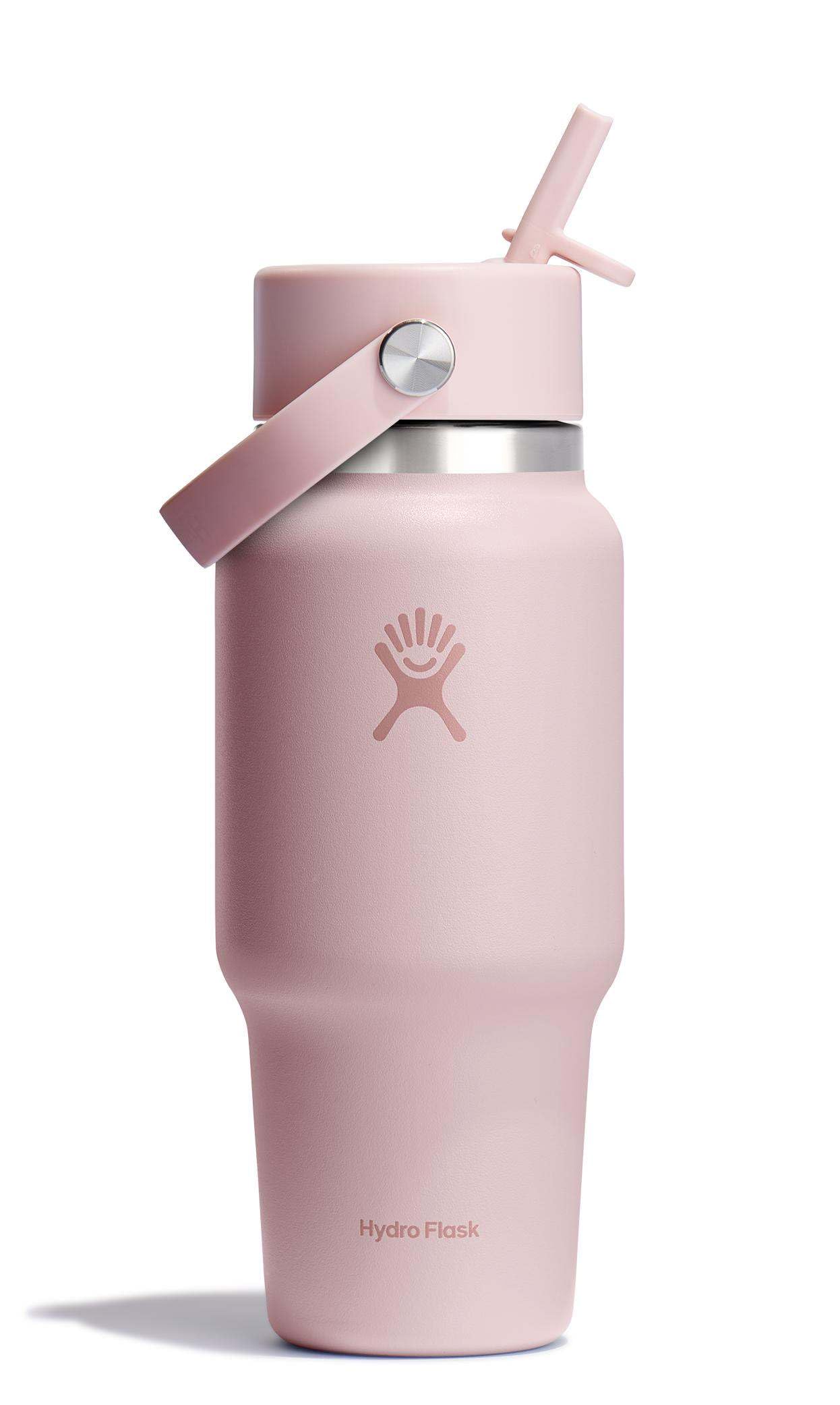 Botella De Viaje Hydro Flask Wide Flex Straw 700 Ml Trillium - Venta Internacional. $1,176