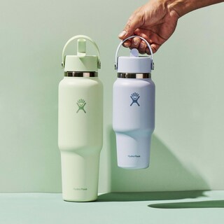 Foto 4 | Botella De Viaje Hydro Flask Wide Flex Straw 700 Ml Reef - Venta Internacional.