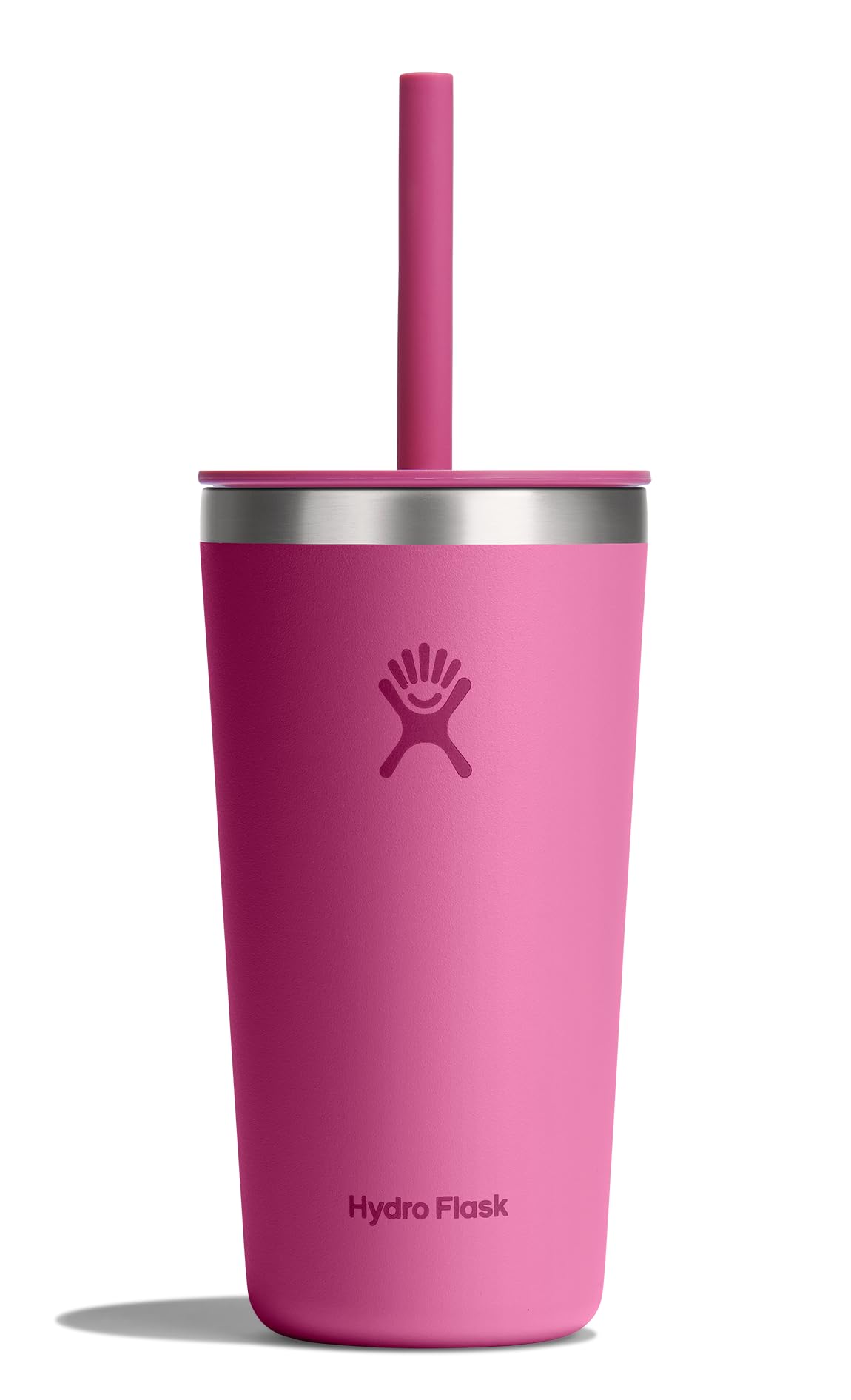 Vaso Hydro Flask All Around De 600 Ml Con Tapa De Pajita Reef - Venta Internacional. $860