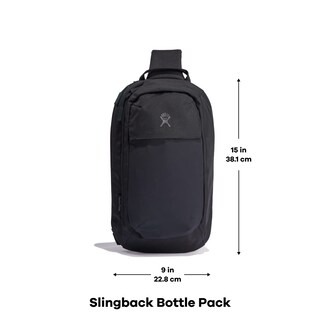 Foto 2 | Paquete De 2 Botellas Hydro Flask Slingback, Color Negro - Venta Internacional.