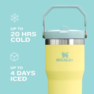 Foto 3 | Pajita Abatible Stanley Iceflow 2.0 Para Vaso, 590 Ml, Acero Inoxidable - Venta Internacional.
