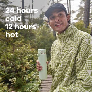 Foto 5 | Botella De Agua Hydro Flask Wide Flex Cap 600 Ml Aloe Green - Venta Internacional.