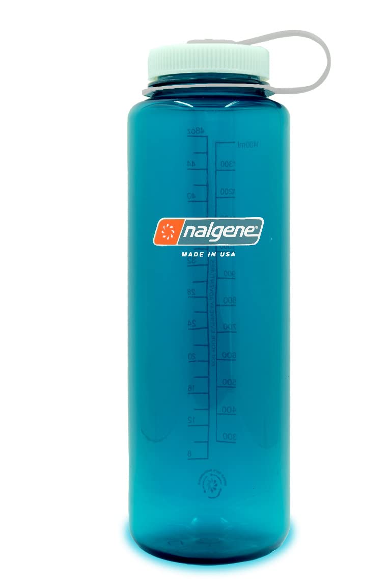 Botella De Agua Nalgene Sustain Tritan Sin Bpa De 1,4 L De Boca Ancha - Venta Internacional.
