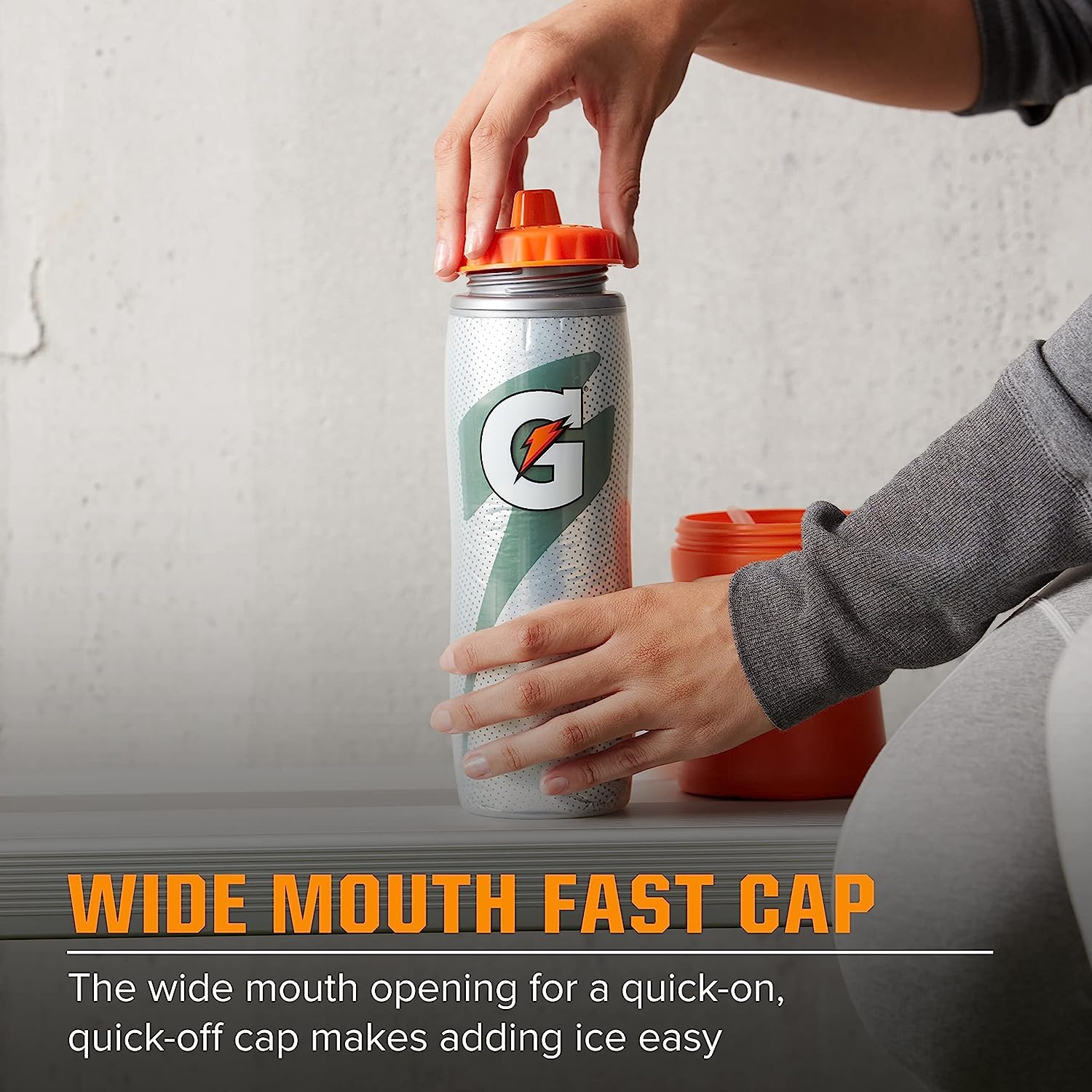 Foto 7 pulgar | Botella Gatorade Insulated Squeeze De 900 Ml Fusion Sweet Fire - Venta Internacional.