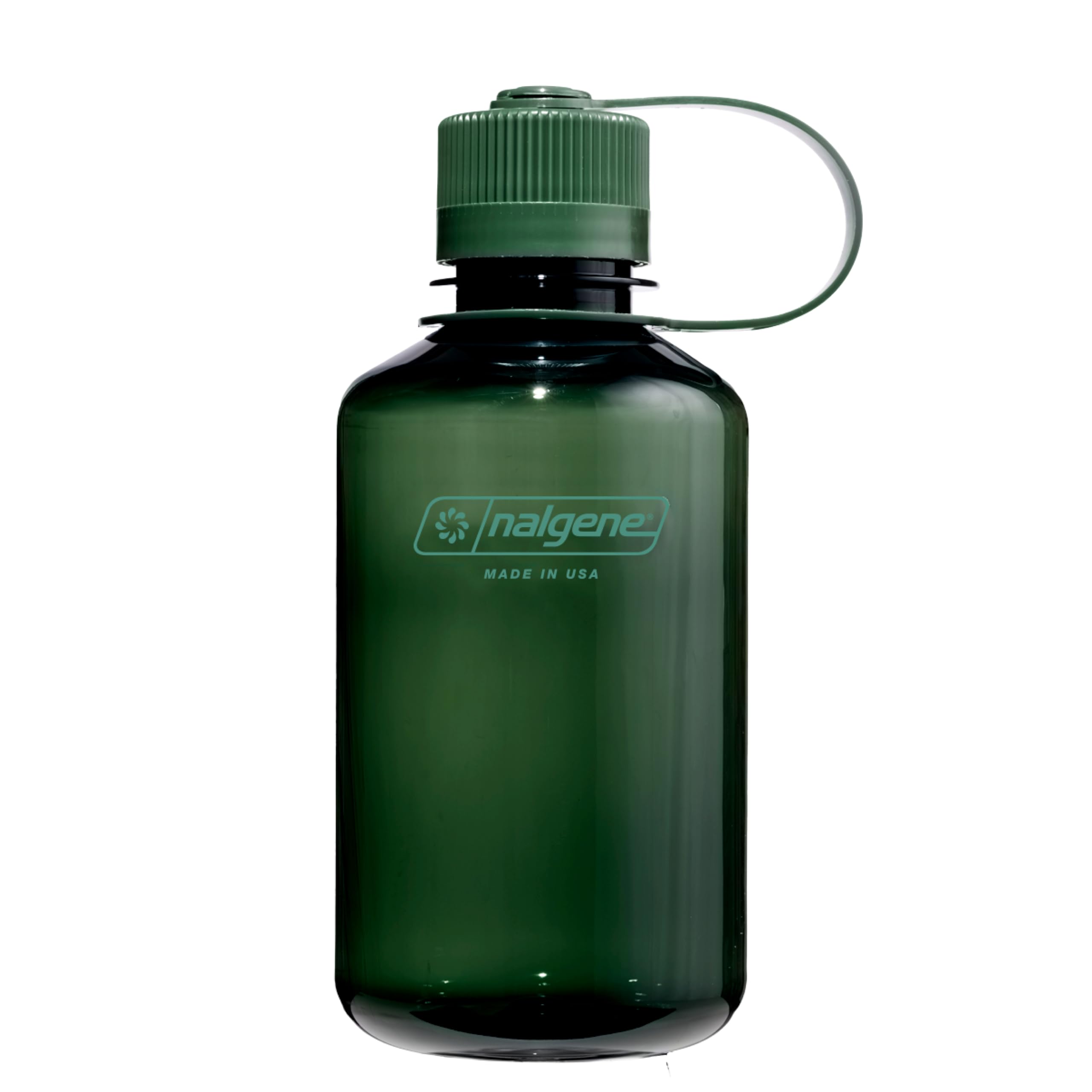 Botella De Agua Nalgene Sustain Tritan Sin Bpa, 500 Ml, Color Jade - Venta Internacional.