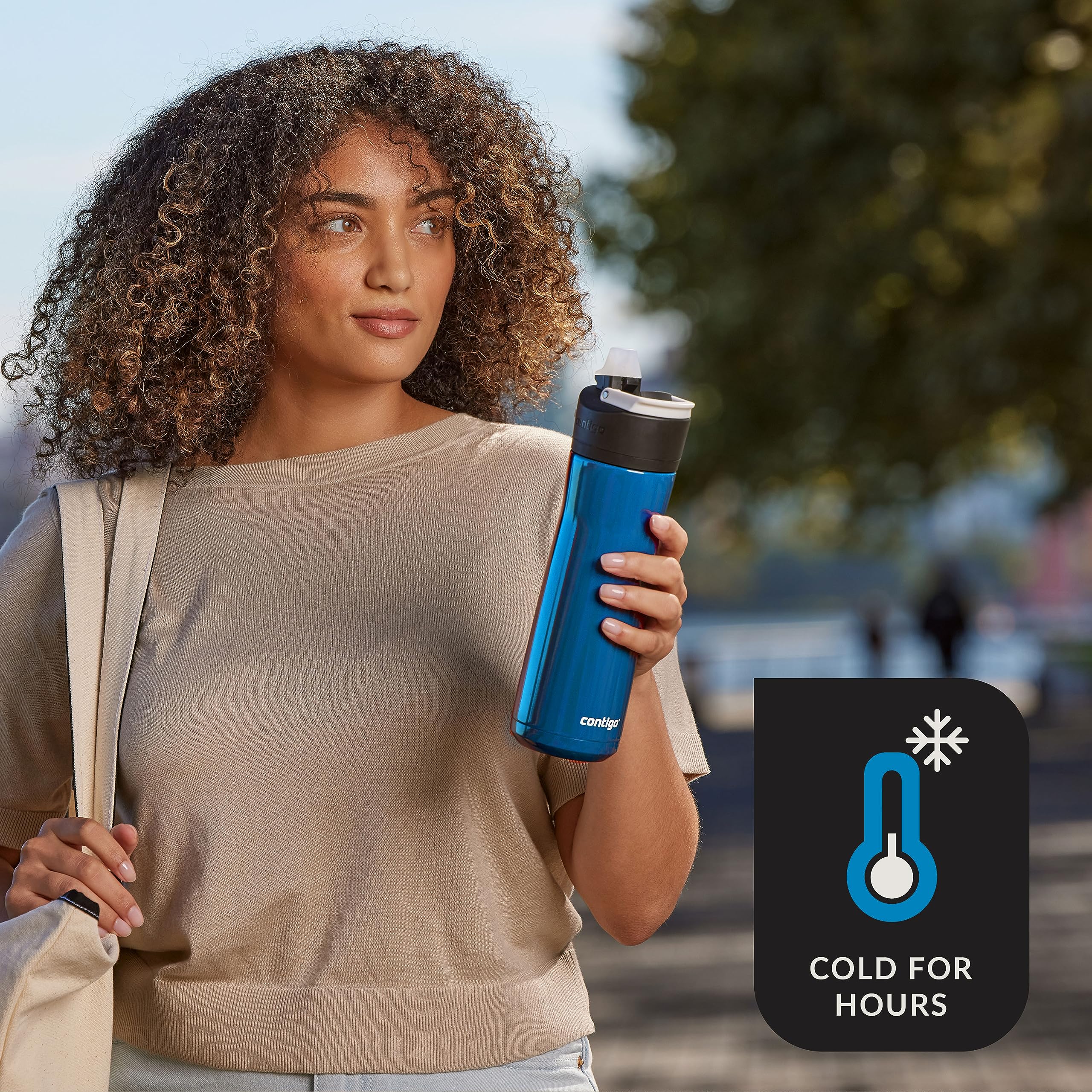 Foto 4 pulgar | Botella De Agua Contigo Ashland 2.0 A Prueba De Fugas, 950 Ml Azalea - Venta Internacional.