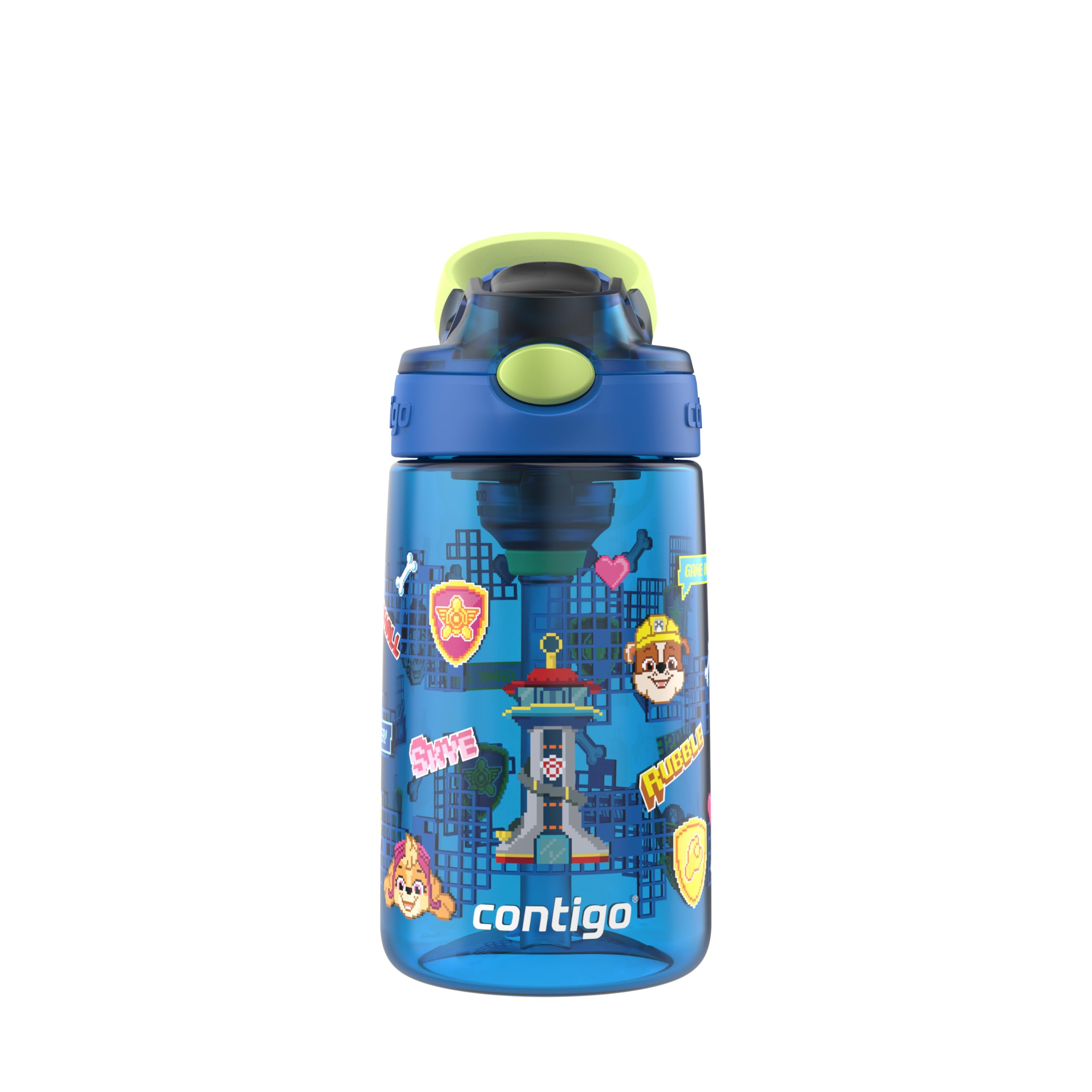 Foto 2 pulgar | Botella De Agua Contigo Aubrey Paw Patrol Autospout, 400 Ml, Azul - Venta Internacional.
