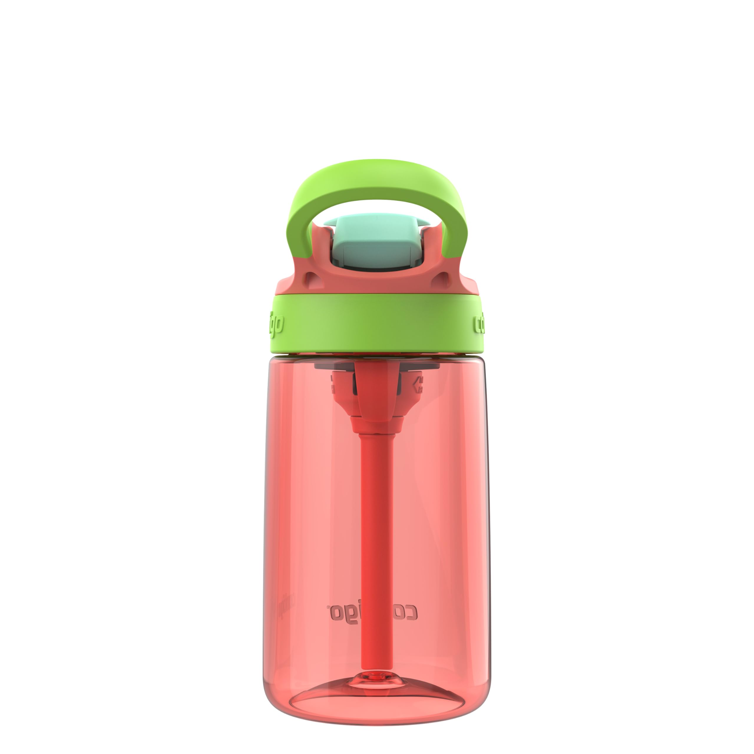 Foto 3 pulgar | Botella De Agua Contigo Kids Autospout Straw 420 Ml Roja Sin Bpa - Venta Internacional.