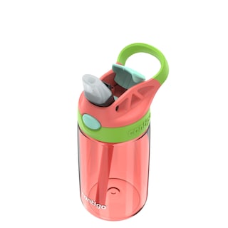 Foto 4 | Botella De Agua Contigo Kids Autospout Straw 420 Ml Roja Sin Bpa - Venta Internacional.