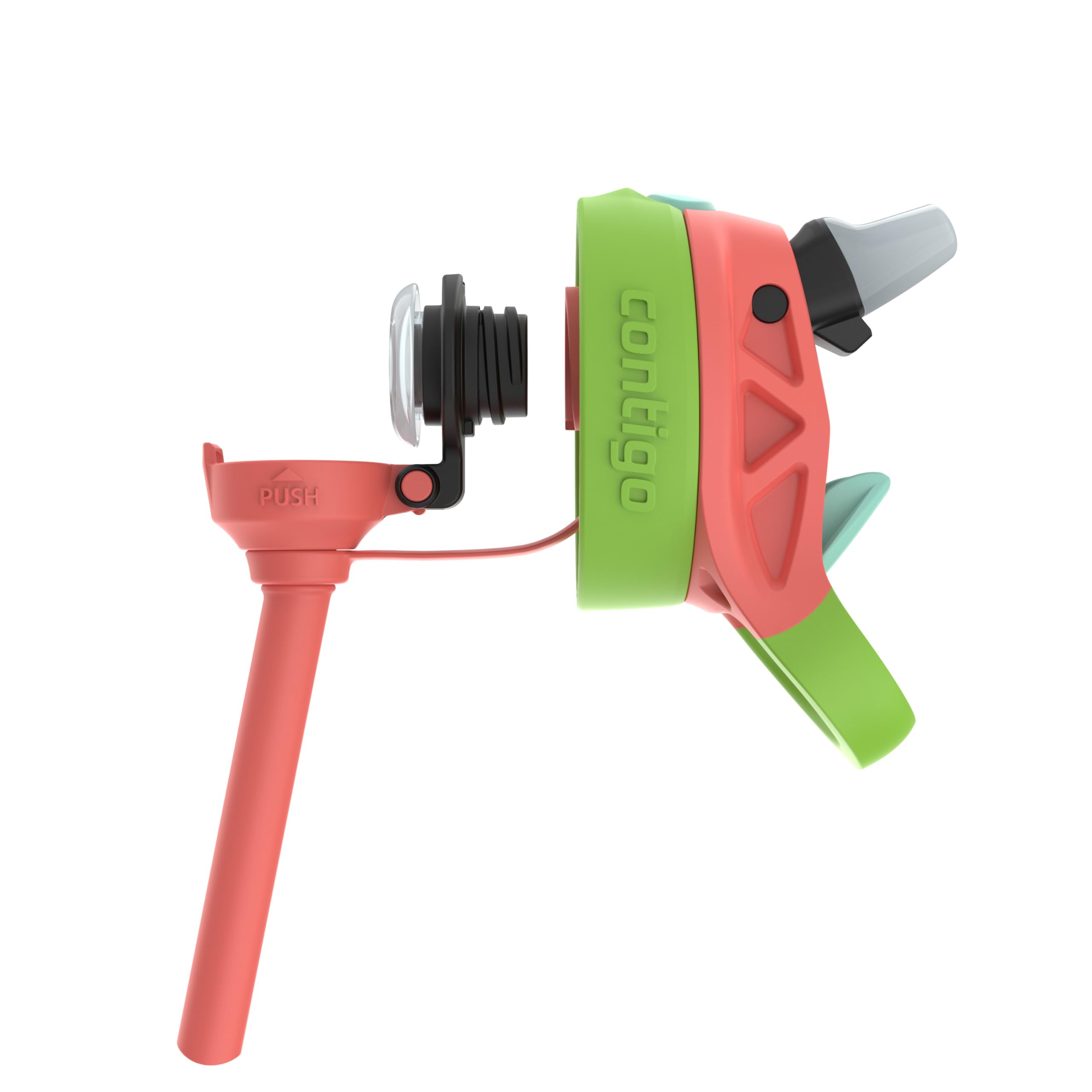 Foto 8 pulgar | Botella De Agua Contigo Kids Autospout Straw 420 Ml Roja Sin Bpa - Venta Internacional.
