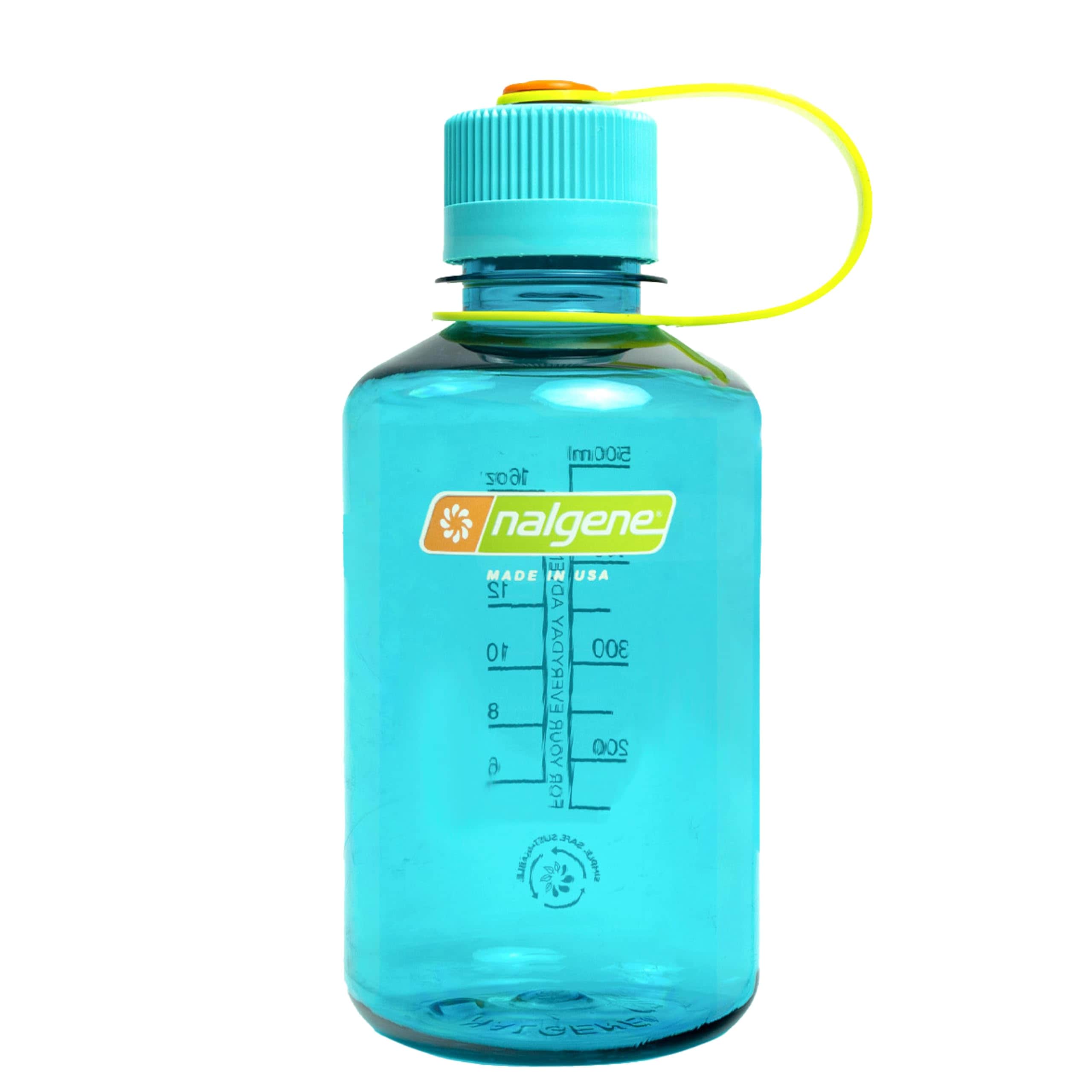 Botella De Agua Nalgene Sustain Tritan Sin Bpa 470 Ml Cerulean - Venta Internacional. $488