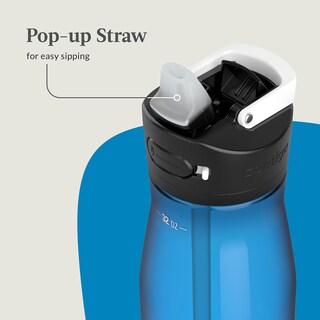 Foto 5 | Botella De Agua Contigo Ashland 2.0 A Prueba De Fugas, 950 Ml, Blue Poppy - Venta Internacional.