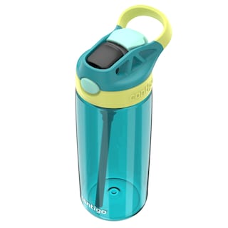Foto 3 | Botella De Agua Contigo Autospout Kids 600 Ml Juniper/limelight - Venta Internacional.