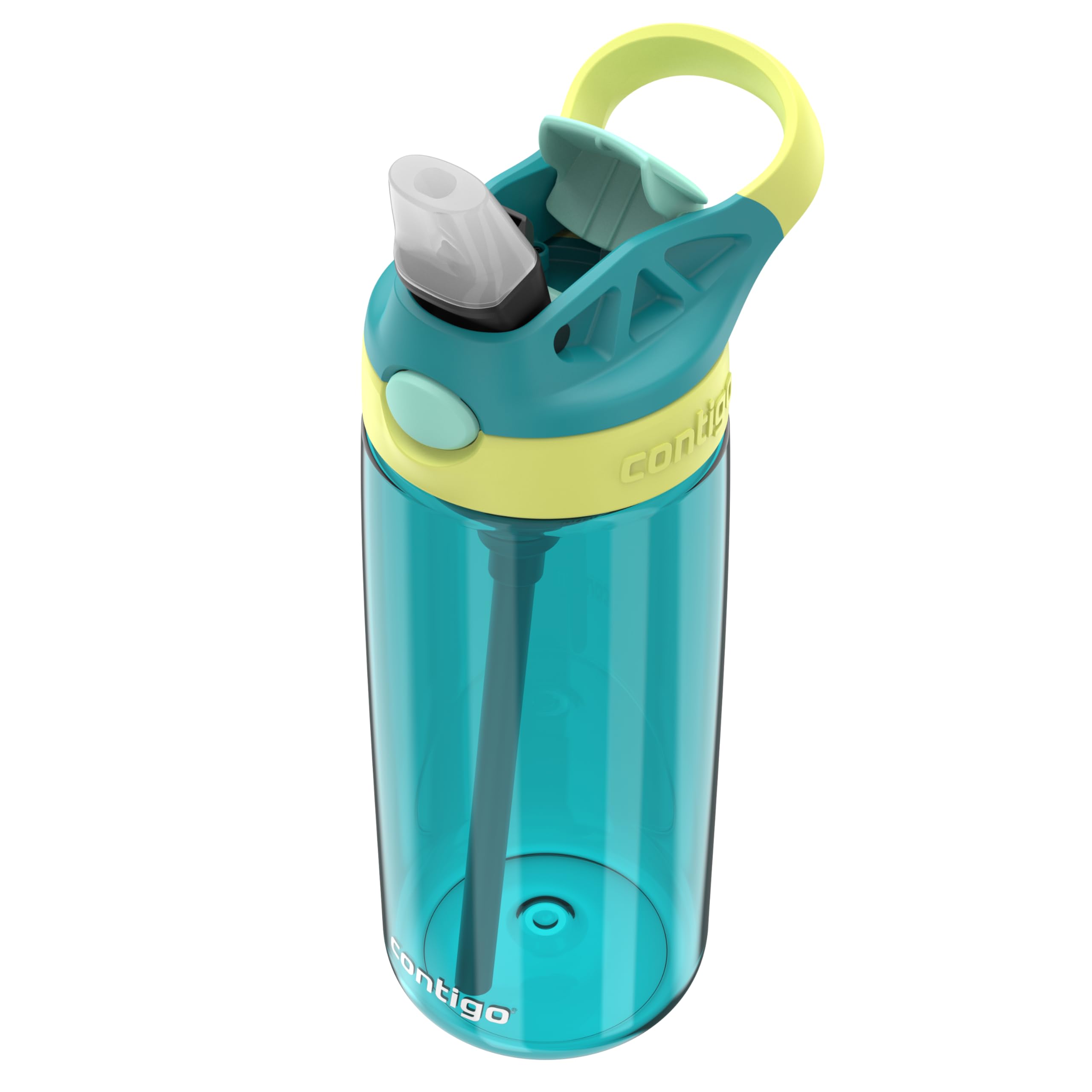 Foto 5 | Botella De Agua Contigo Autospout Kids 600 Ml Juniper/limelight - Venta Internacional.