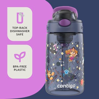 Foto 4 | Botella De Agua Contigo Aubrey Paw Patrol 420 Ml Morada - Venta Internacional.