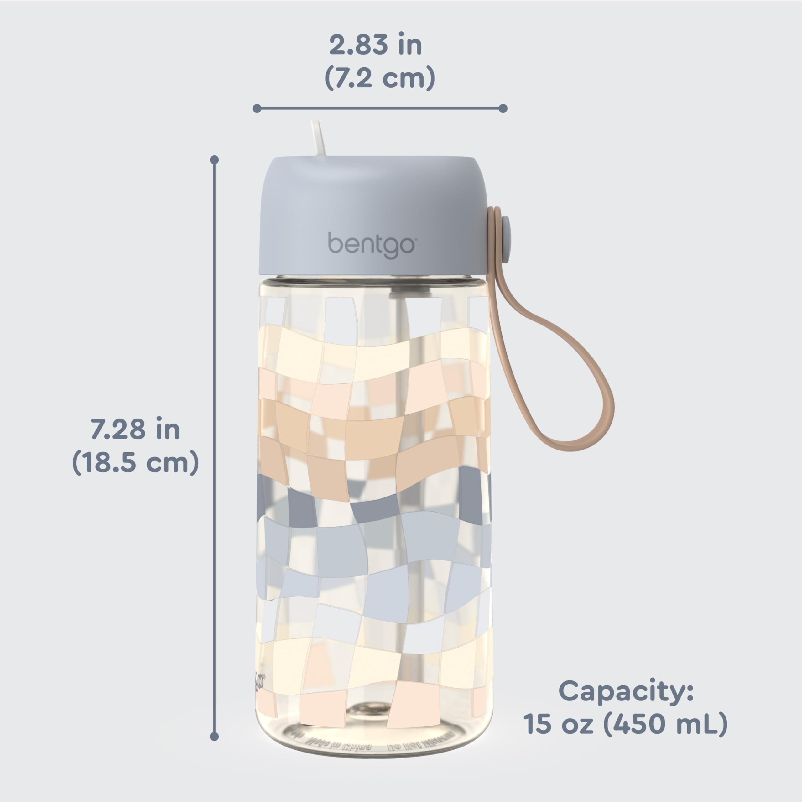 Foto 8 pulgar | Botella De Agua Bentgo Kids Whimsy & Wonder Tritan 450 Ml 3+y - Venta Internacional.