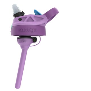 Foto 5 | Botella De Agua Contigo Kids Autospout Straw 420 Ml Rediseñada - Venta Internacional.