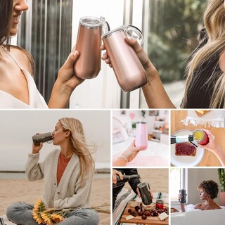Foto 6 | Flauta De Champán Brümate Con Aislamiento De 350 Ml Con Tapa Abatible - Venta Internacional.