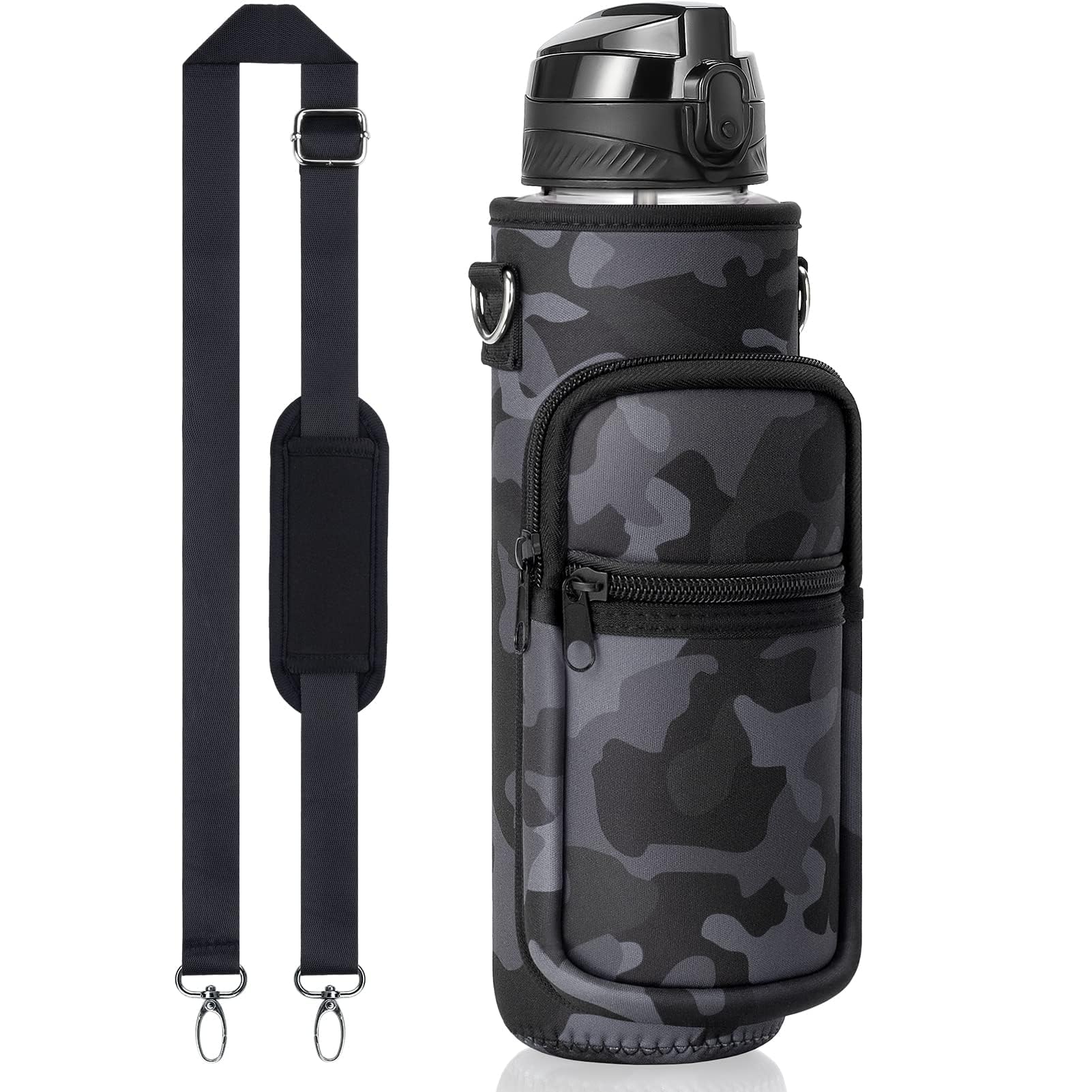 Foto 2 pulgar | Botella De Agua Fimibuke A8.camo De 1 Litro Con Funda Sin Bpa A Prueba De Fugas - Venta Internacional.