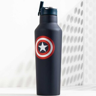 Foto 4 | Botella de Agua Corkcicle X Marvel Captain America 600 ml - Venta Internacional