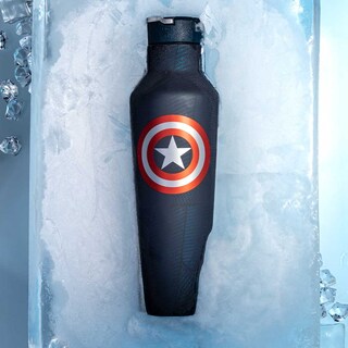Foto 5 | Botella de Agua Corkcicle X Marvel Captain America 600 ml - Venta Internacional