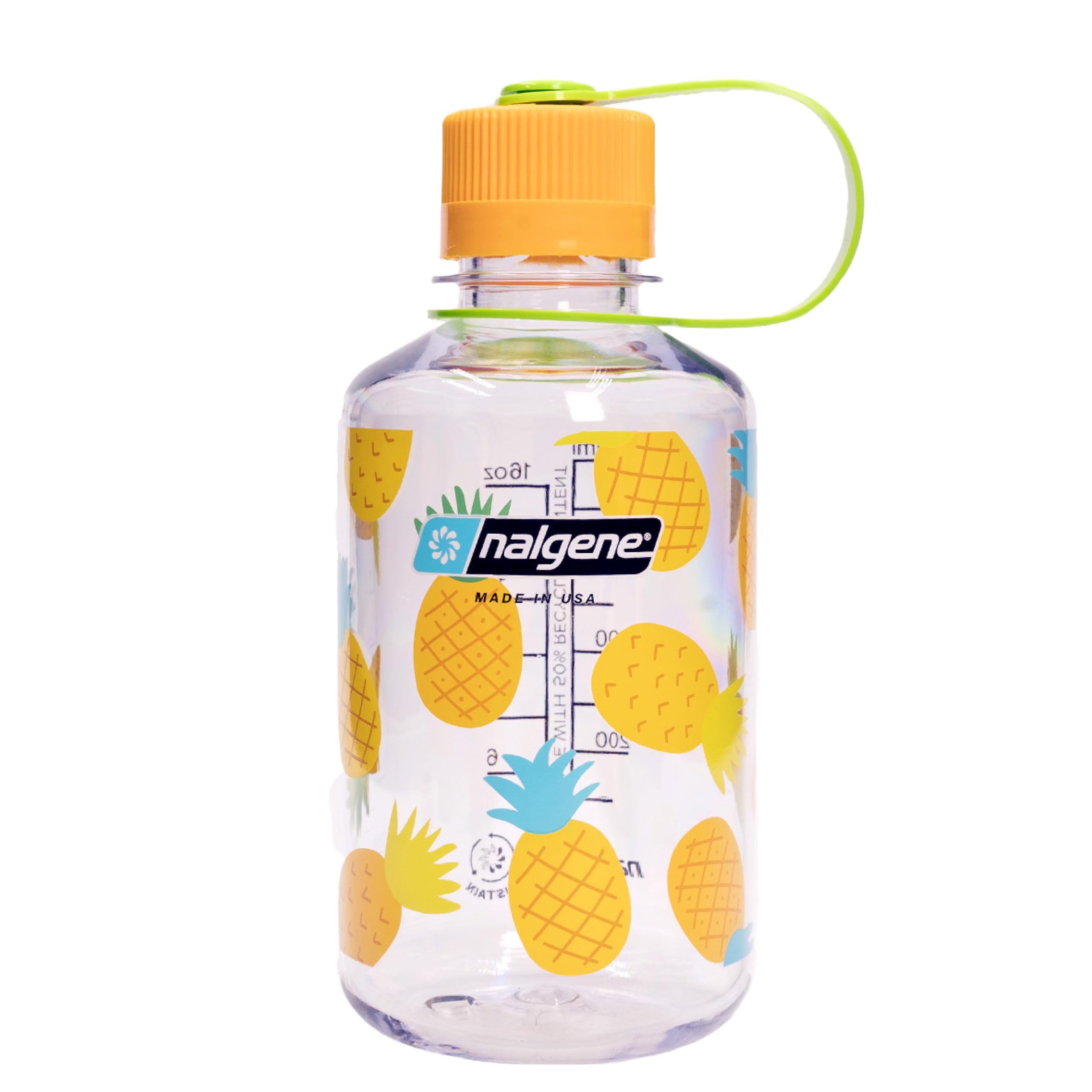 Botella De Agua Nalgene Sustain Tritan Sin Bpa, 500 Ml, Piña - Venta Internacional.