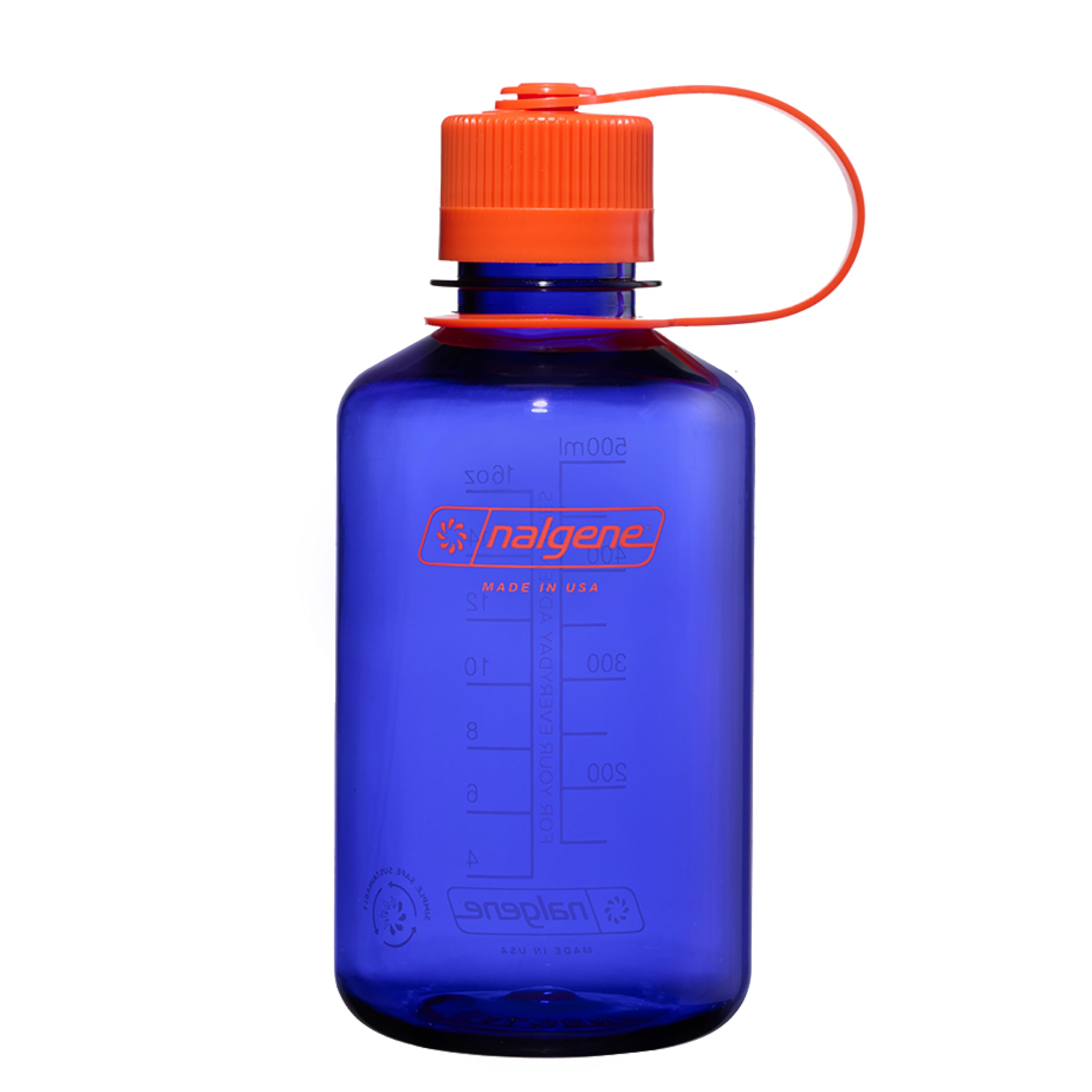Botella De Agua Nalgene Sustain Tritan Sin Bpa, 500 Ml, Bígaro - Venta Internacional.